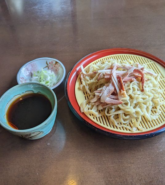 「ざるそば（つけめん）」@手打ちラーメン 三玉家の写真