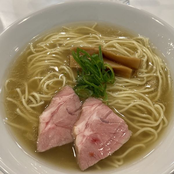 「塩ラーメン」@麺笑の写真