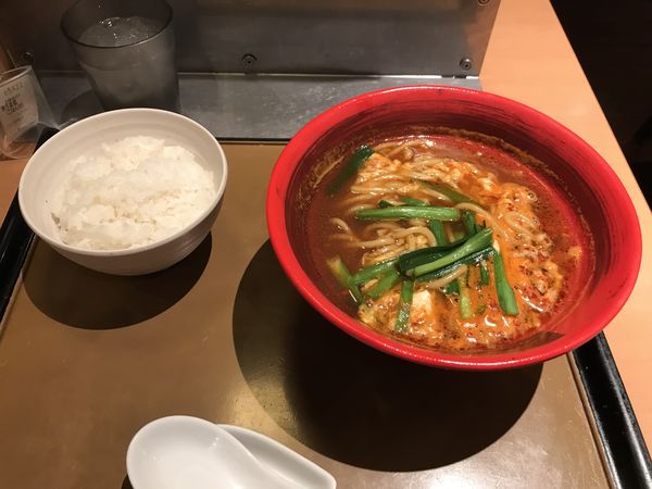 「辛うま麺」@やよい軒 川越西口店の写真