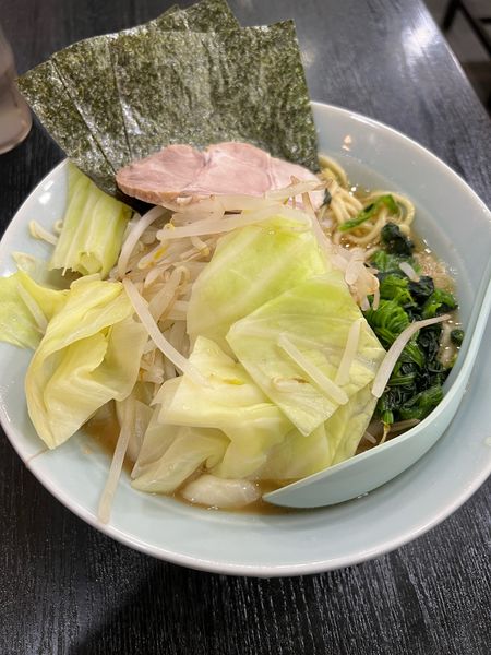 「もやきゃべラーメン」@麺家 ばくの写真
