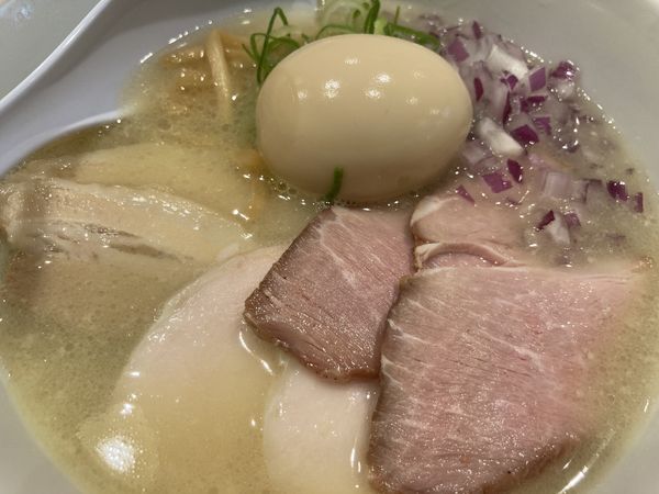 「特製はまぐり鶏白湯(塩)」@中華そば みかわの写真