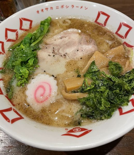 「春のコク塩煮干しらーめん」@煮干しらーめん 玉五郎 大阪駅前第四ビル店の写真