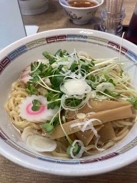 「油そば 中盛」@宝華らぁめんの写真