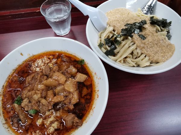 「つけ満＋トロロ」@元祖スタミナ満点らーめん すず鬼の写真