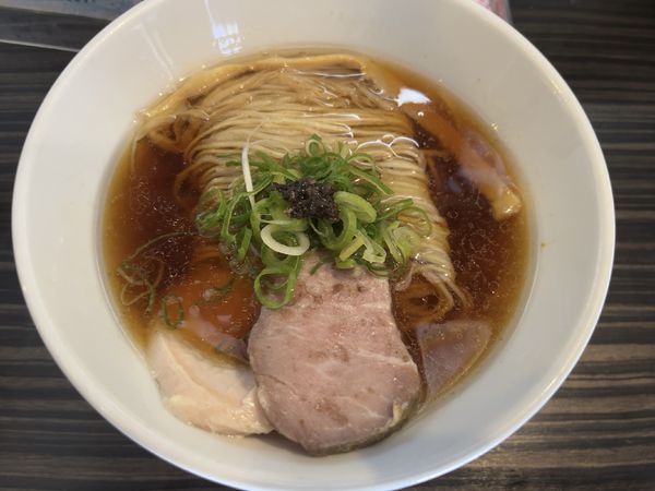 「煮干しトリュフそば」@志奈そば 田なかの写真