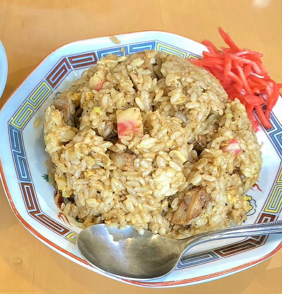 「黒焼き飯」@京屋台 中華そば 古都ら いわき小名浜店の写真