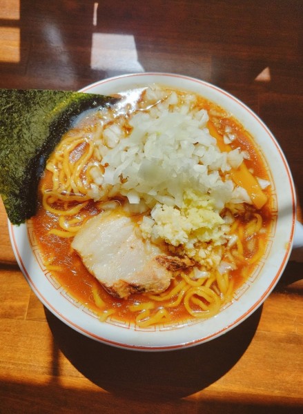 「らーめん + 玉ねぎ 〈にんにく・しょうが〉」@柏 濃麺や 39名の写真