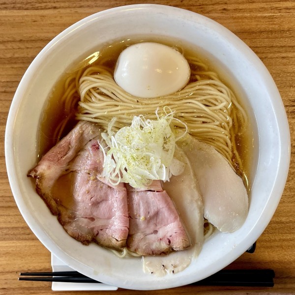 「［限定］特製山椒と鰹の塩ラーメン」@ラーメン 裏健やかの写真