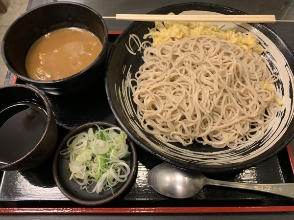 「もり400+カレールー150⁼550円₊大盛クーポン」@ゆで太郎 宮益坂店の写真