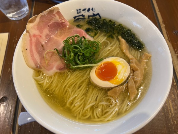 「磯潮らぁめん」@麺づくり 蒼空 本店の写真
