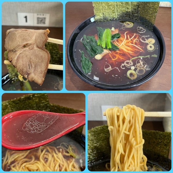 「にんにく搾りらーめん￥900」@2代目 鶴本丸 本店の写真