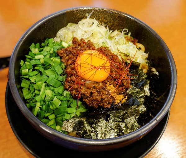 「台湾まぜそば」@まぜそばラーメン弦 宇佐南店の写真