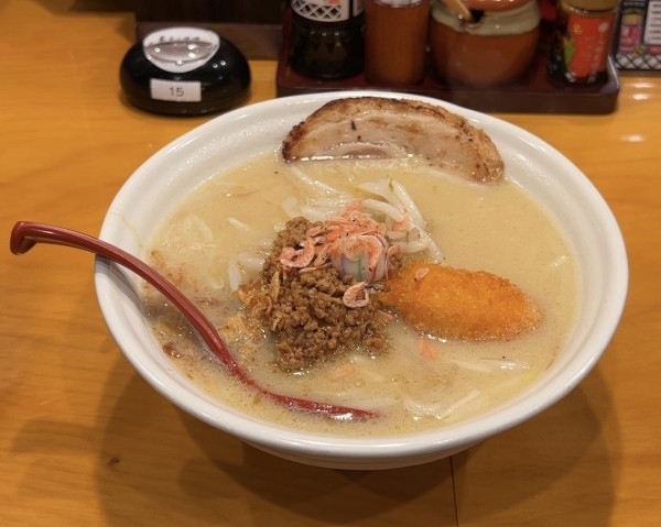 「加賀百万石味噌らーめん 味噌漬け炙りチャーシュー１枚」@麺場 田所商店 千葉美浜店の写真