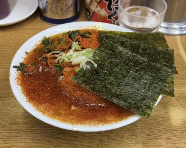 「紅蓮の虎 海苔」@ラーメン虎ノ穴の写真