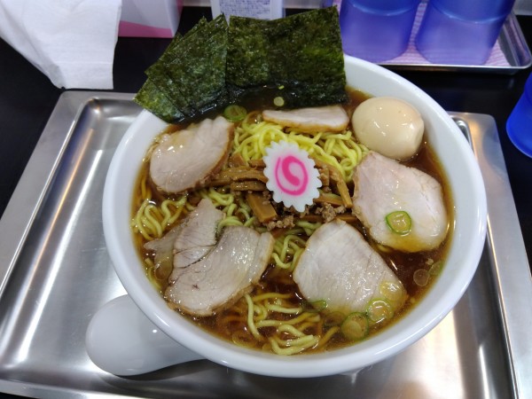 「中華そば中盛り＋全部乗せ」@中華蕎麦 きよしの写真