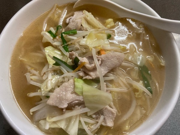 「タンメン　大盛　900円」@盛運亭の写真