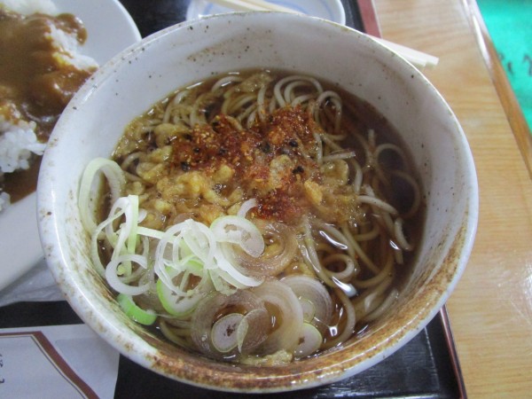 「カレーライス定食のミニ蕎麦 900円」@きそば 松月の写真