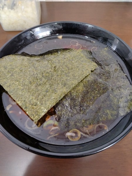 「にんにく絞りラーメン」@2代目 鶴本丸 本店の写真