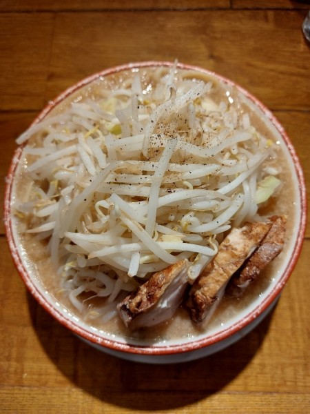「ラーメン並(300g豚3枚)」@らーめんバリ男 大門店の写真