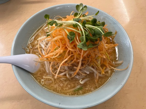 「ねぎみそ」@くるまやラーメン 箕輪店の写真