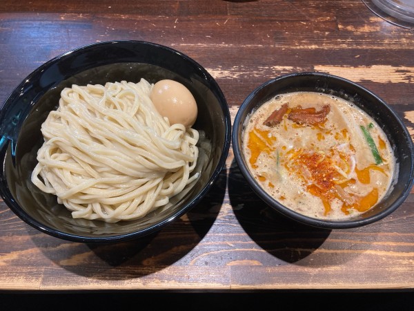 「つけ麺・大盛、味玉」@麺や 蒼 AOIの写真