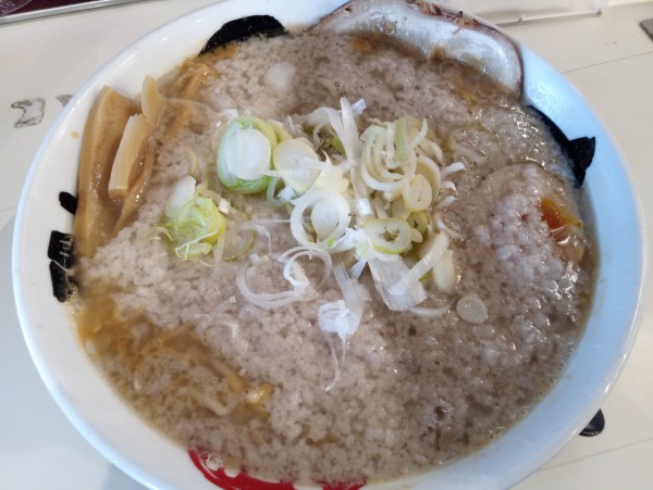「味噌980円、キャンペーンで大盛り10円、替え玉一玉無料」@環七ラーメン てらっちょの写真