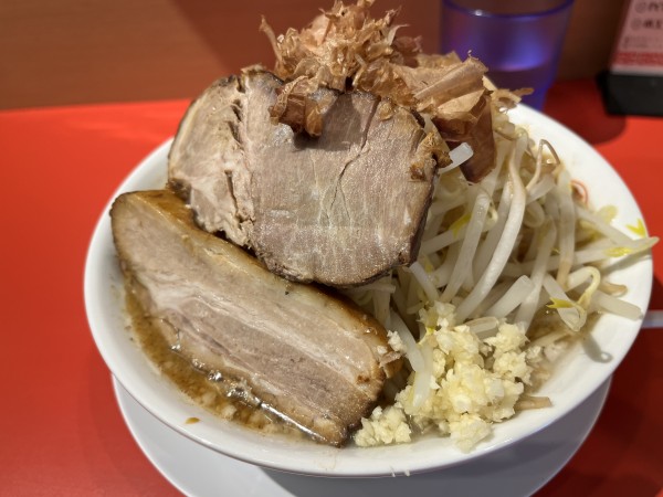 「マンモスラーメン大盛り」@泪橋 新橋店の写真