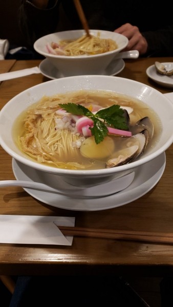「蛤SOBA(塩)大盛り」@むぎとオリーブ さいたま新都心店の写真