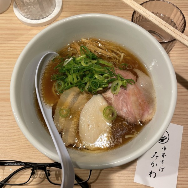 「中華そば（醤油）」@中華そば みかわの写真