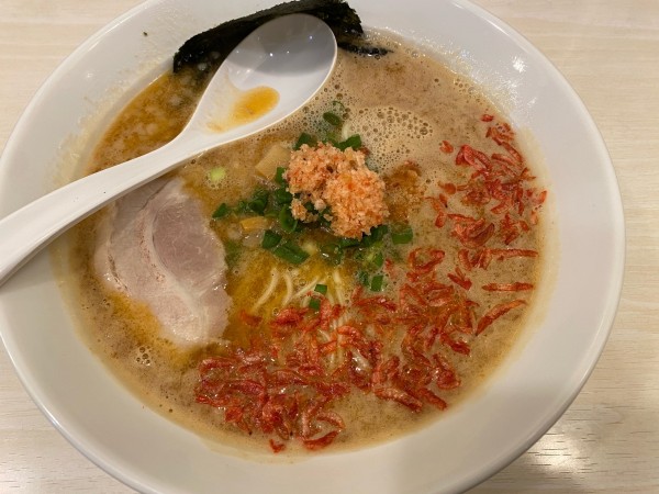 「海老ラーメン　880円」@EBIKURA 渋谷店の写真