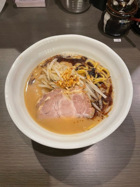 「黒味噌ラーメン(880円)」@花木流味噌 日吉店の写真