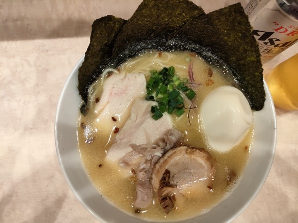 「特製鶏白湯ラーメン」@麺処 八鶏の写真
