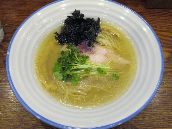 「【限定】白醤油の鶏しじみそば（1,000円）」@麺宿 志いなの写真