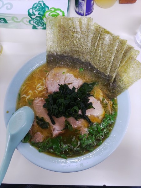 「チャーシューメン+のり  ﾒﾝﾏ抜き」@ラーメンショップ 運転免許センター北口店の写真