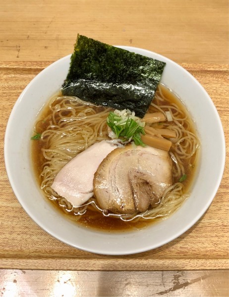 「平子煮干そば大盛（950）」@新橋 纏 八幡山店の写真