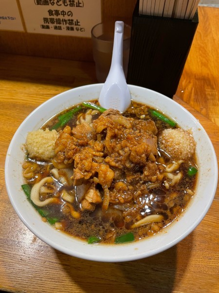 「スタ満そば（並240g）」@元祖スタミナ満点らーめんすず鬼 赤坂店の写真