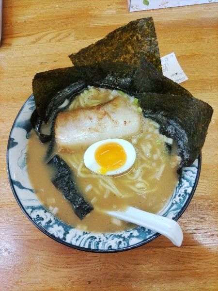 「中華そば+のり メンマ抜き」@大勝軒 千代田町店の写真