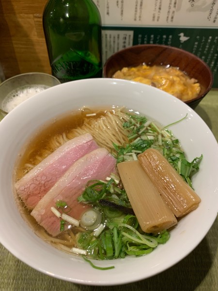 「鴨らーめん」@らーめん 鴨to葱の写真