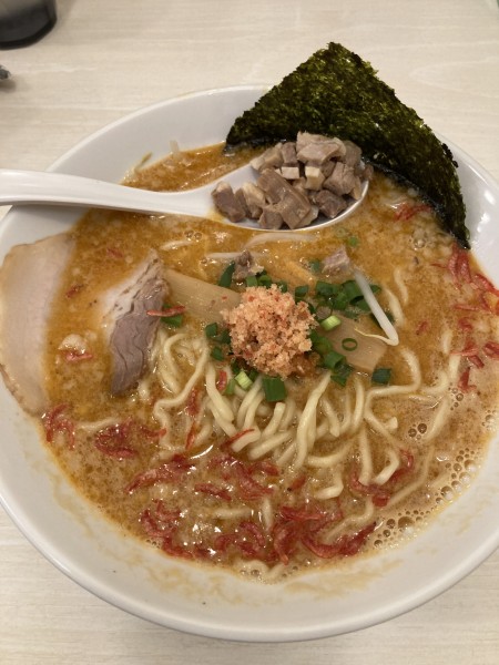 「濃厚海老味噌ラーメン」@EBIKURA 渋谷店の写真