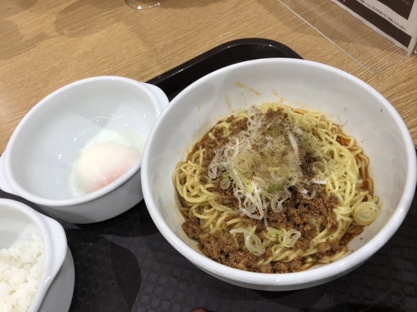 「汁なし坦々麺」@汁なし担担麺 くにまつ LECT広島店の写真