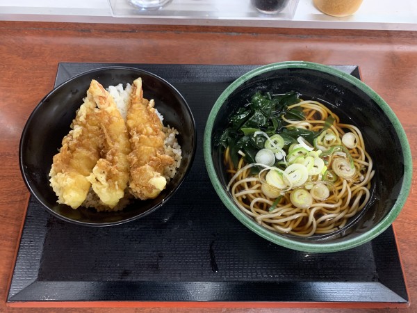 「海老天丼セット」@新田毎 秋葉原の写真