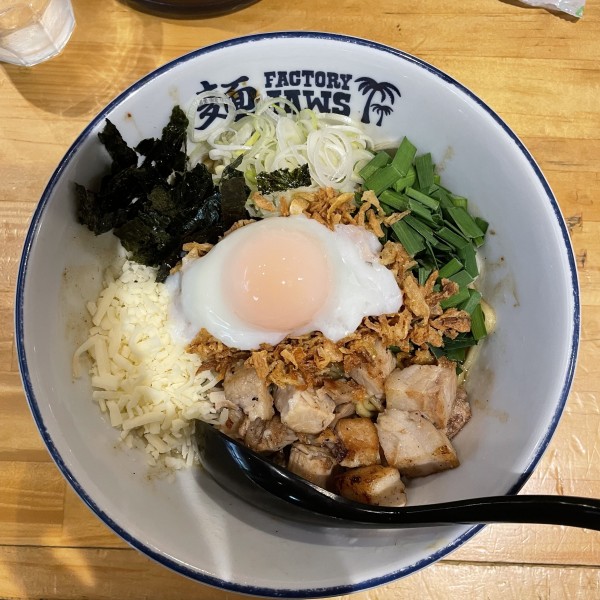 「まぜそば大」@麺FACTORY JAWSの写真