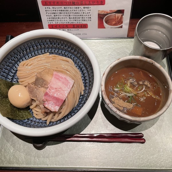 「味玉つけ麺」@つけ麺 繁田の写真