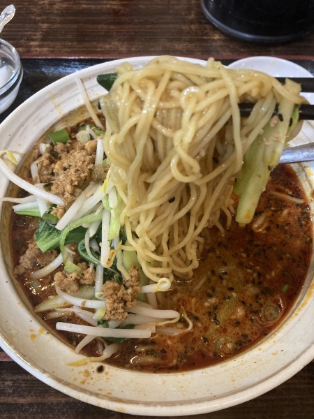 「坦々麺中辛700」@本格四川料理 天香府 亀戸店の写真