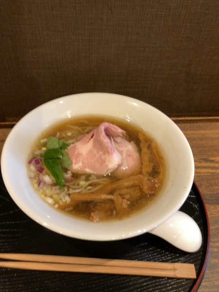 「淡麗煮干中華そば 900円」@信州小麦の麺処 さくら木の写真