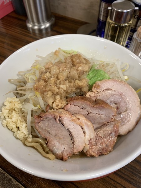 「小ラーメン830円 豚1枚80円」@ラーメン百人力 西川口店の写真