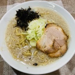 背脂煮干しラーメン(並)