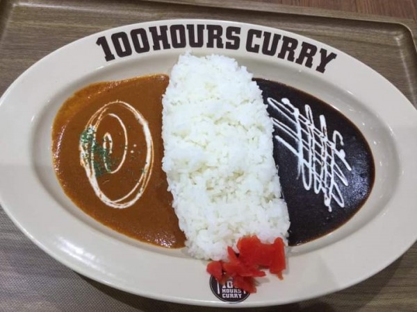 「あいがけカレー」@100時間カレーEXPRESS ららぽーと柏の葉店の写真