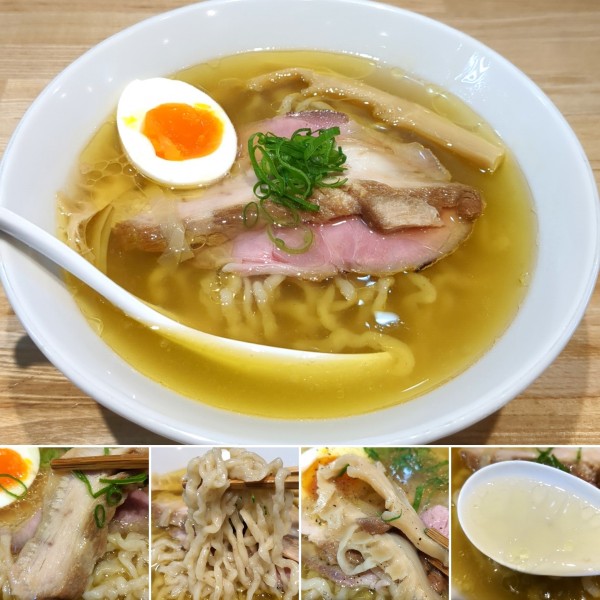 「じんわり比内地鶏(140)食限定)　1300円」@中華ソバ ビリケンの写真