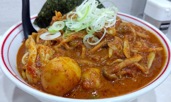 「魚介豆乳タンメン」@蒙古タンメン 中本 千葉店の写真